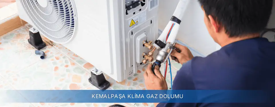 Kemalpaşa İlçemi General Electric Klima Gaz Dolumu